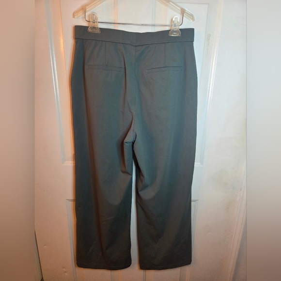 Halara Flex High Waisted Pocket Wide Leg Pants in Deep Aquamarine Size Large - Picture 5 of 9